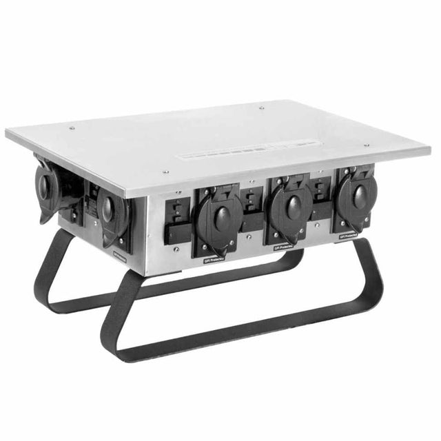 Southwire 7506UGSX X-Treme Box 50A 125/250V UG Power Distribution Box Stainless w/ Sled Base