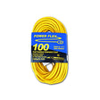 Southwire 93151 Power Flex 100' Outdoor Extension Cord, Twist Lock