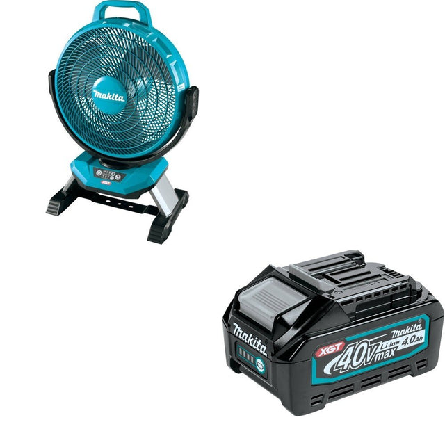 Makita CF002GZ 40V max XGT Cordless 13" Fan (Tool Only) W/ BL4040 40V max XGT 4.0Ah Battery