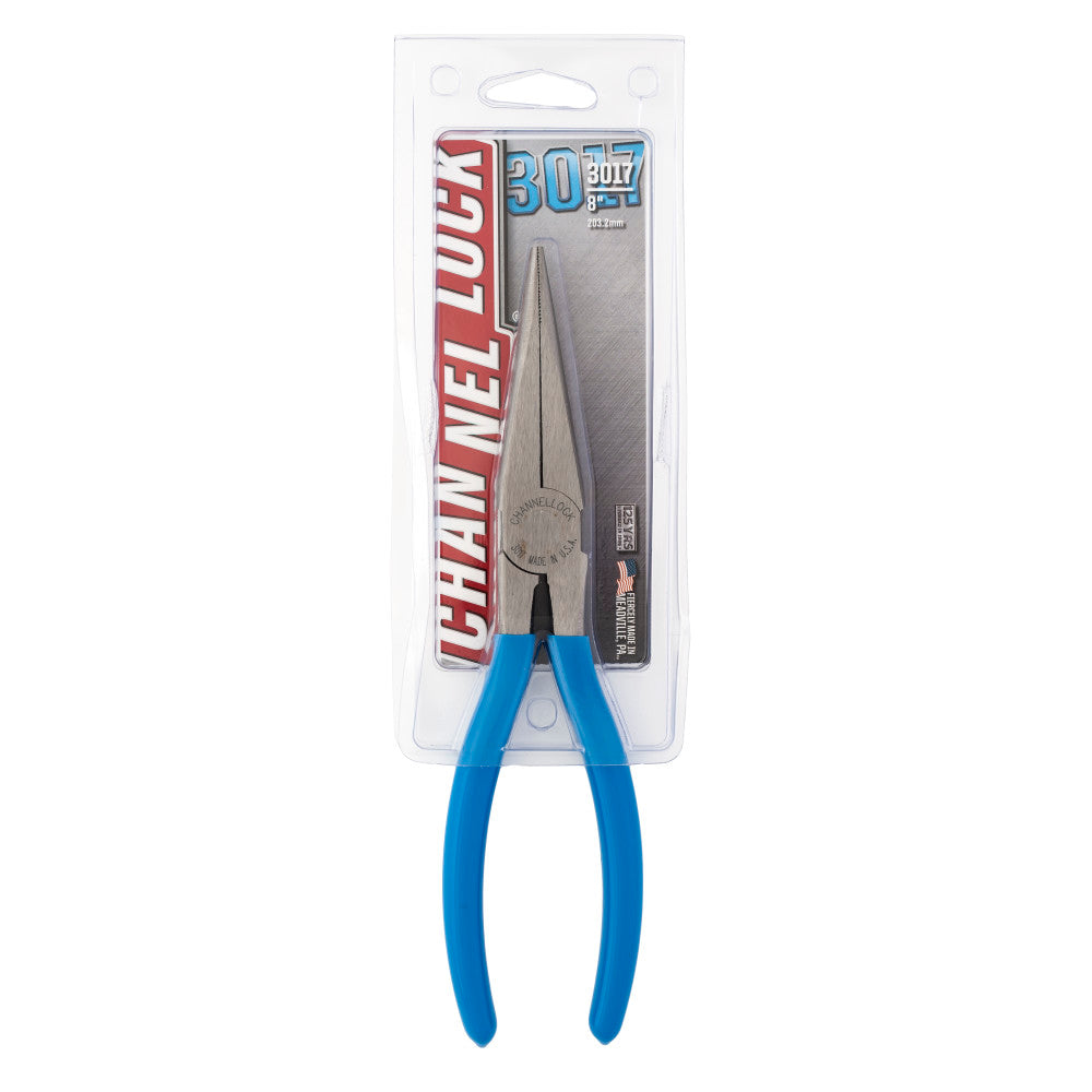 Channellock 3017 8" Long Nose Plier, No Cutter - 2