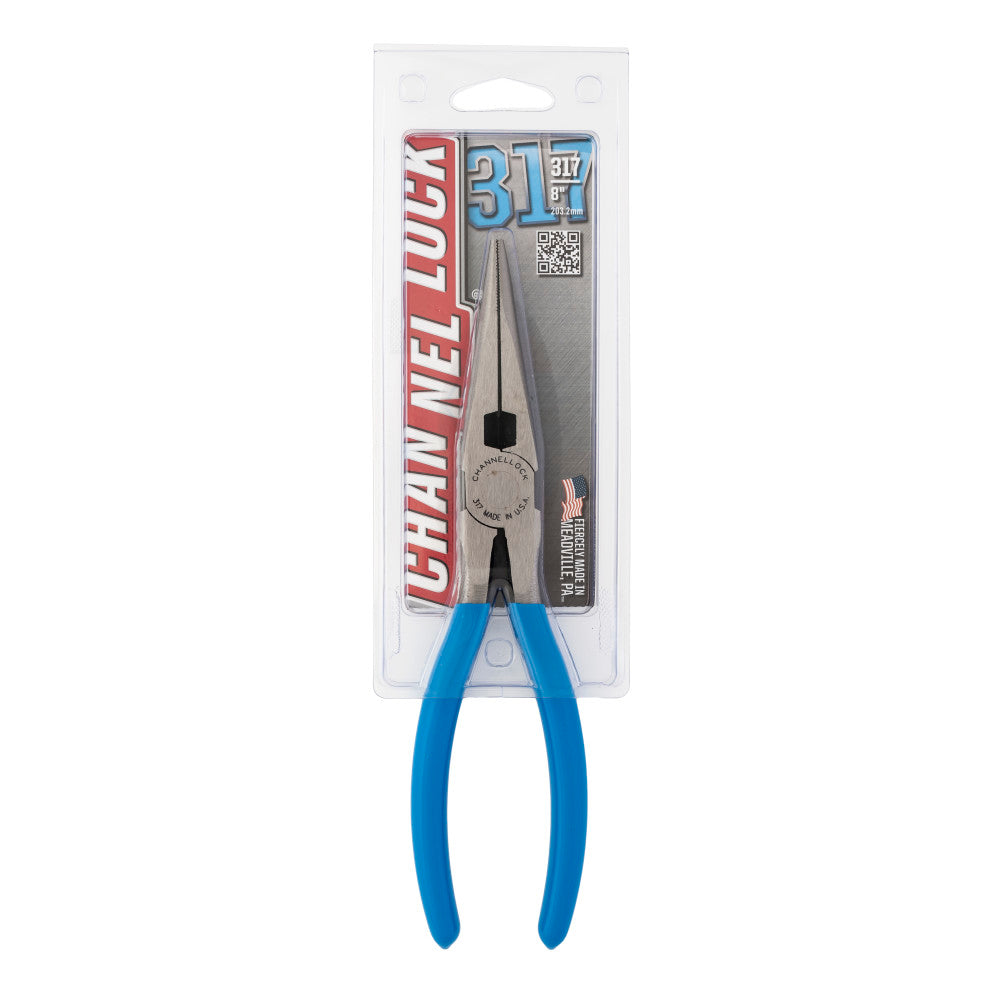 Channellock 317 8" Long Nose Plier, Side Cutter - 2