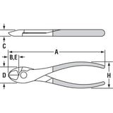 Channellock 337 7" HL Diag Cutting Plier, Lap XLT - 4