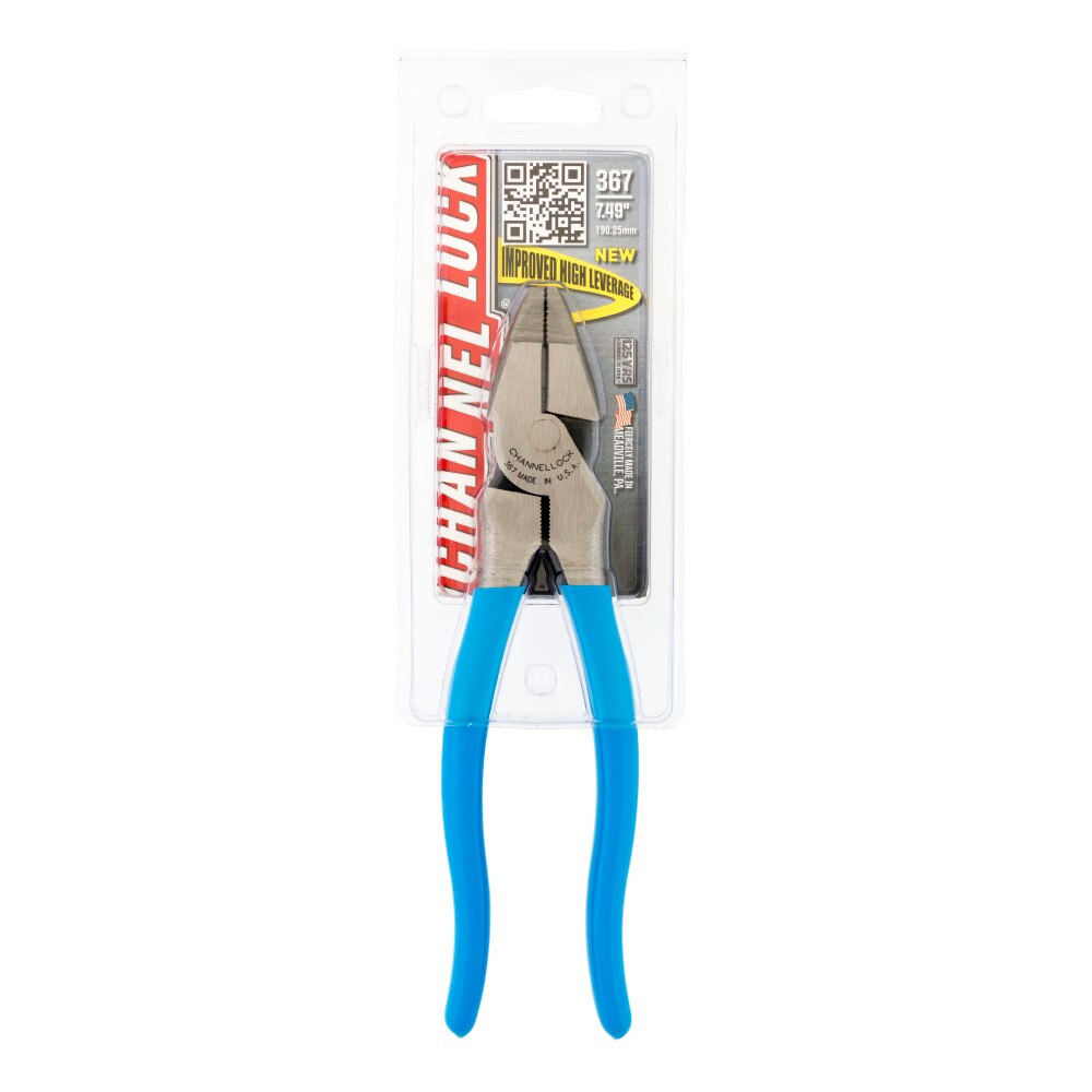 Channellock 367 7.49" HL Linemens Plier, XLT, Round Nose - 2