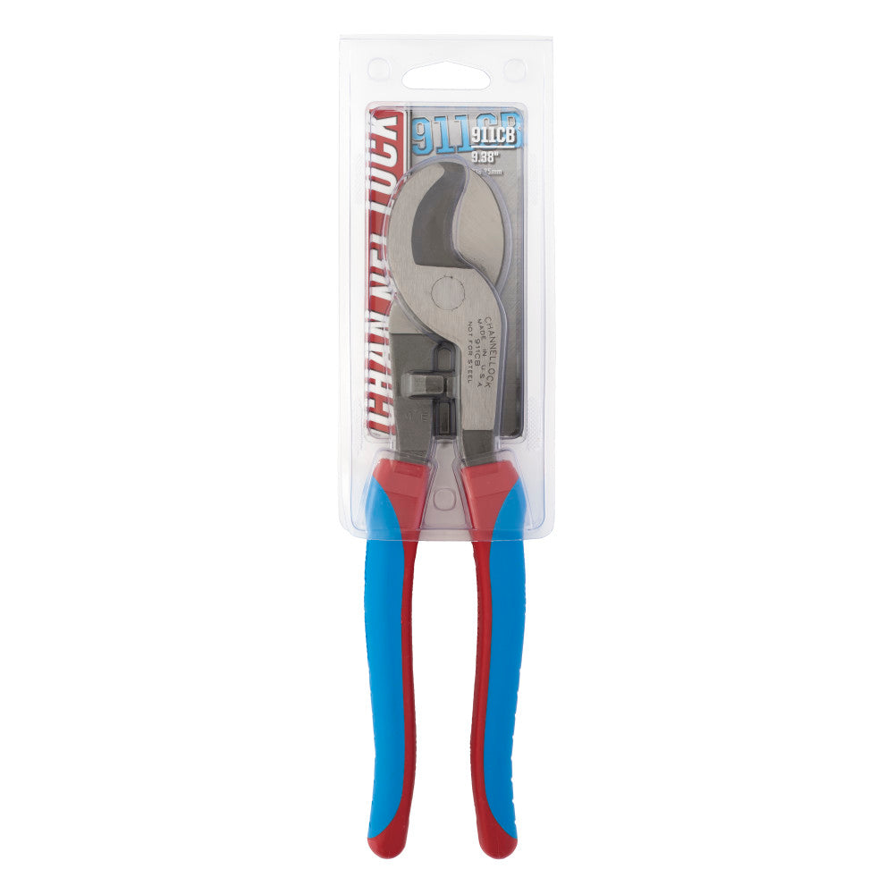 Channellock 911CB 9.5" Cable Cutter, 4/0 Alum, 2/0 Cop, Code Blue - 2