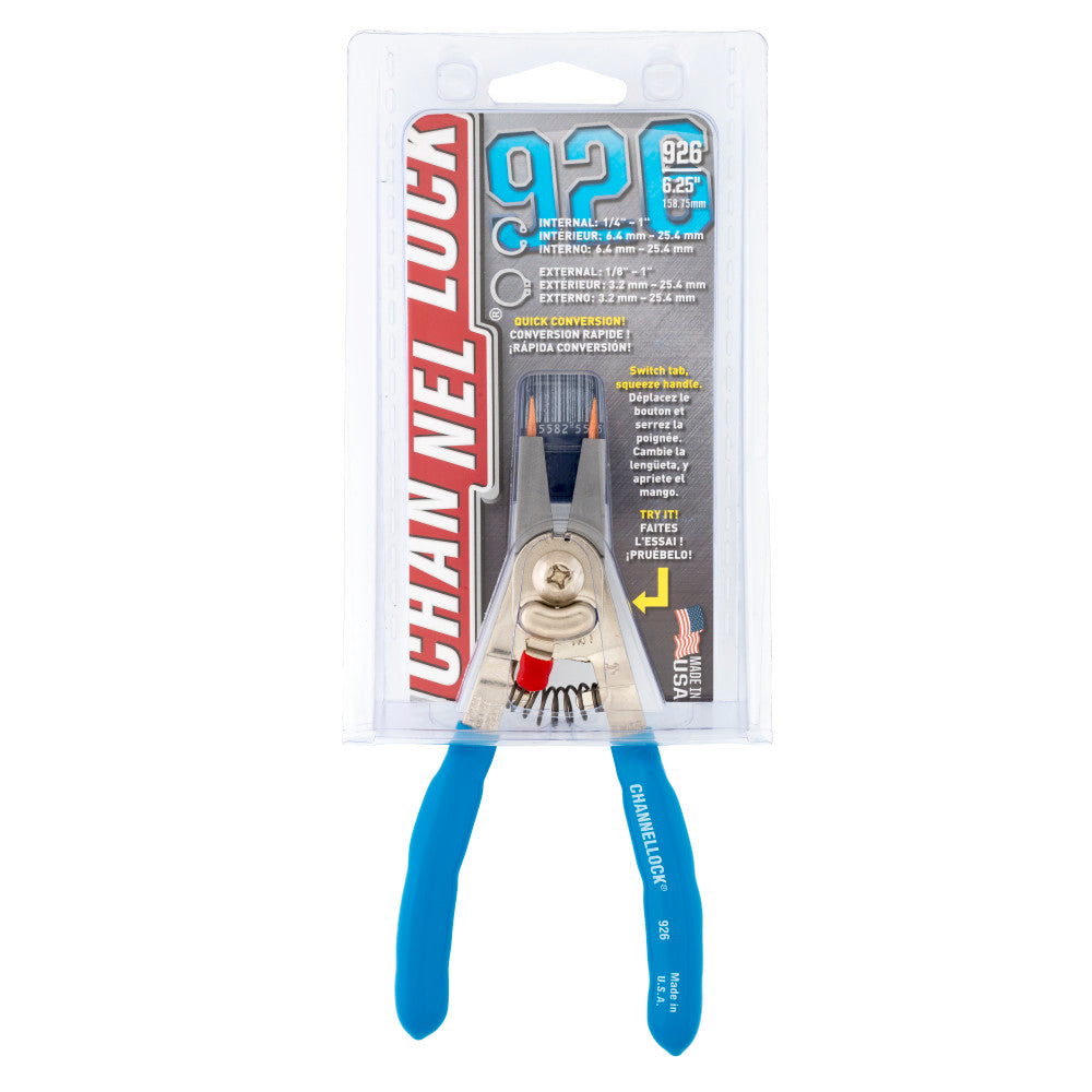 Channellock 926 6.25" Retaining Ring Plier - 3