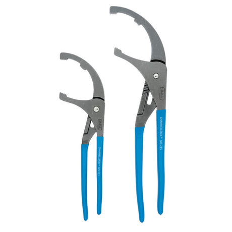 Channellock OF-1 2pc Oil Filter/ PVC Plier Set, 12", 15.5"
