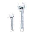Channellock WS-2 2pc Adj Wrench Set, 6", 10" Chrome