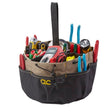 Custom Leather Craft 1148 18 Pocket Drawstring BucketBag