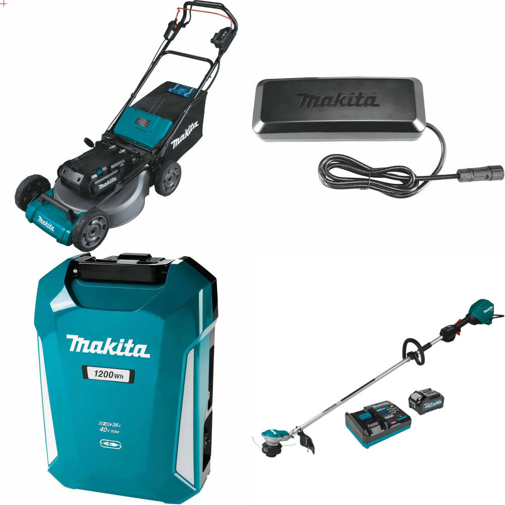 Makita CML01Z 36V Lawn Mower W/ Power Supply/Charger, Battery & FREE Trimmer Kit