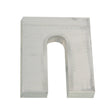 CR Laurence AHS64 1/4 in. x 3 in. 6061-T6 Aluminum Horseshoe Shim for Base Shoe Installations (Each)