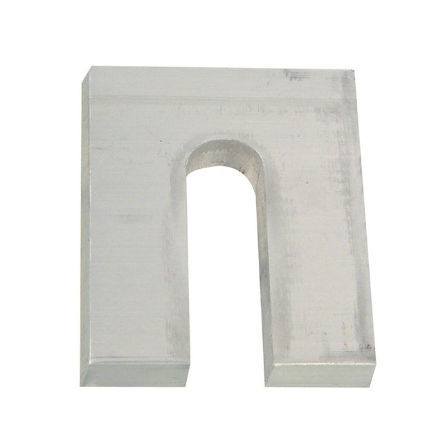CR Laurence AHS64 1/4 in. x 3 in. 6061-T6 Aluminum Horseshoe Shim for Base Shoe Installations (Each)
