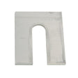 CR Laurence AHS66 Aluminum Horseshoe Shim 1/16 x 3 in. for Base Shoe and Framing (Each)