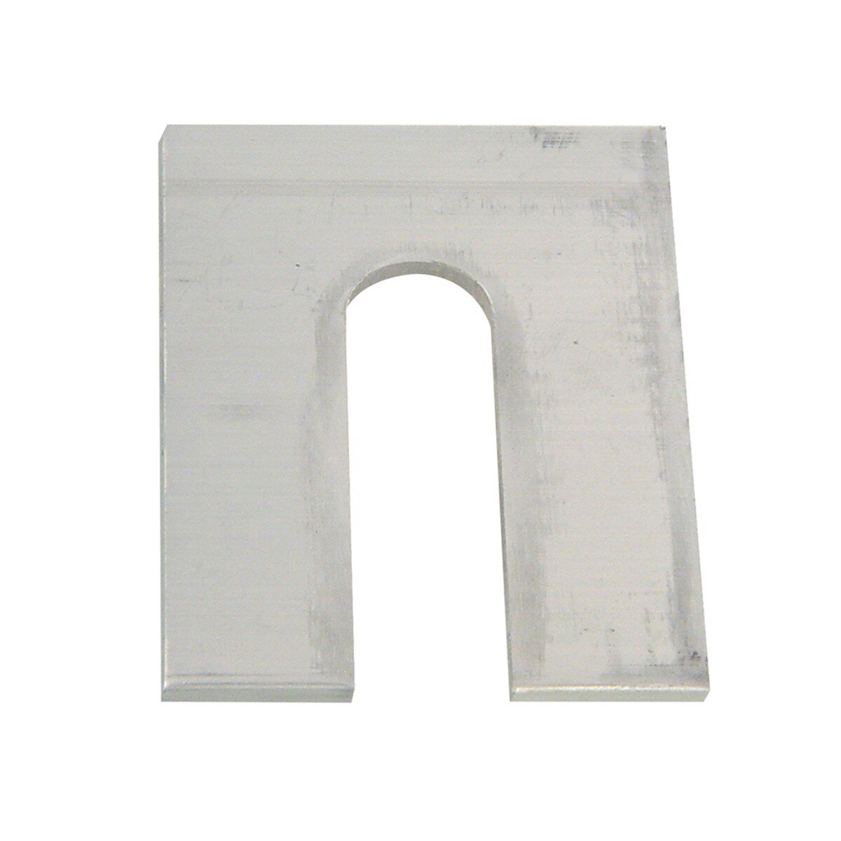 CR Laurence AHS66 Aluminum Horseshoe Shim 1/16 x 3 in. for Base Shoe and Framing (Each)