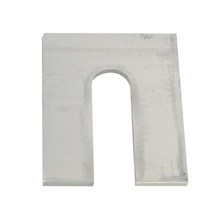 CR Laurence AHS66 Aluminum Horseshoe Shim 1/16 x 3 in. for Base Shoe and Framing (Each)