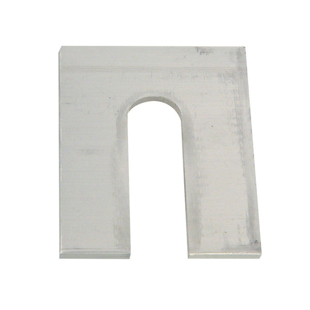CR Laurence AHS66 Aluminum Horseshoe Shim 1/16 x 3 in. for Base Shoe and Framing (Each)