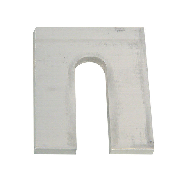CR Laurence AHS68 1/8 in x 3 in 6061-T6 Aluminum Horseshoe Shim for Base Shoe Installations (Each)