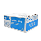 CR Laurence PHS14 1/4 in. x 3-1/2 in. Plastic Horseshoe Shims Black for Leveling Windows and Doors (Each) - 3