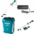 Makita CRU03Z Trimmer, Cable W/ Power Supply/Charger, Battery & FREE Trimmer Kit