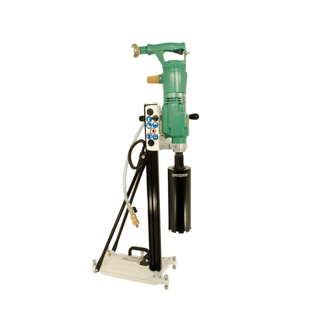 Spitznas CS Unitec 2 1333 0010 SV Wet Air Handheld Core Drilll |6" Capacity | 3-Speed | w/ Anchor/Vacuum Stand Kit w/ Vacuum Pump | ATEX/EX Zone Certified Motor