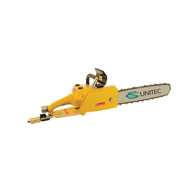 Spitznas CS Unitec 5 1026 0010 17" 4 HP Pneumatic Chain Saw for Wood with Brake | ATEX EX Zone Certified