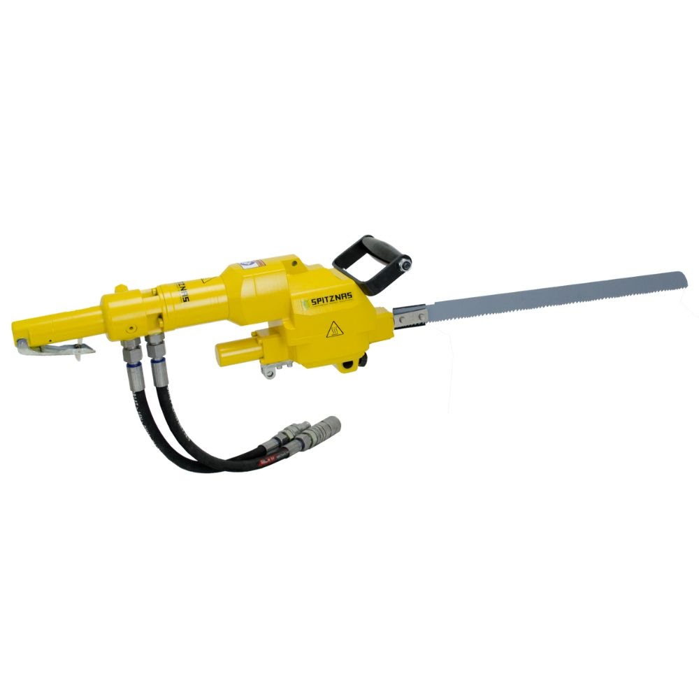 Spitznas CS Unitec 5 1230 0010 New Hydraulic Powered Portable Hacksaw with Lever Throttle | ATEX EX Zone Certified | Cut Up to 30" OD Pipe - 2