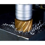 BDS CS Unitec 8-2-5052 T 52mm Dia. X 50mm Depth Armor-Plated Titanium Carbide Coated Annular Cutter | Pilot Pin Included - 3
