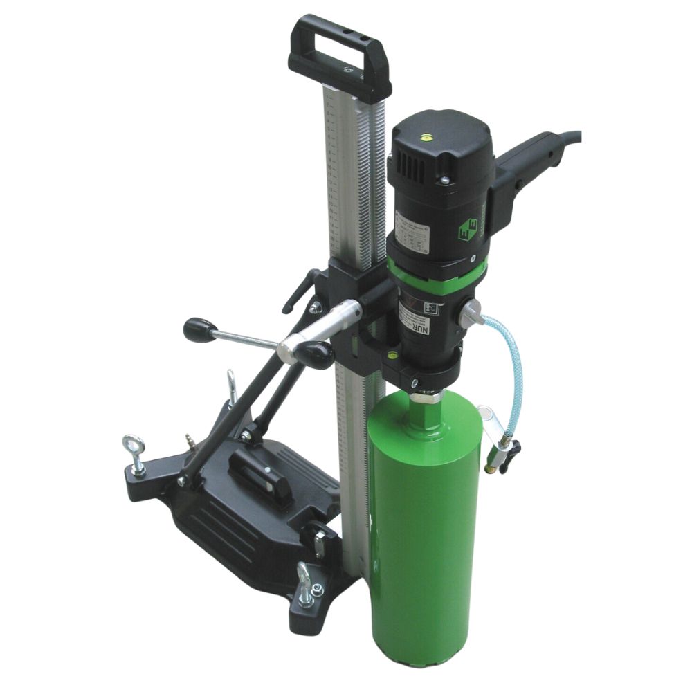 CS Unitec BST 104/60 V Tiltable Anchor & Vacuum Stand for Diamond Core Drills | 60mm Collar Holder, 26-3/4" Stroke, For Drilling up to 6" Diameter | Made in Germany - 2