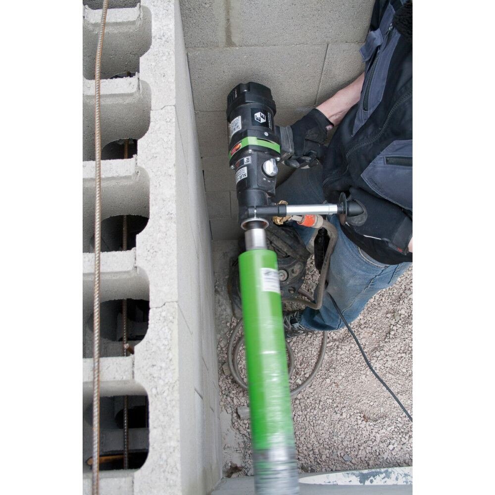 Eibenstock CS Unitec END130/3.2 POSV Wet Hand Held  Core Drill for Concrete w/ Anchor/Vacuum Stand Kit | 6" Capacity | 3-Speed | MADE IN GERMANY 120V - 3