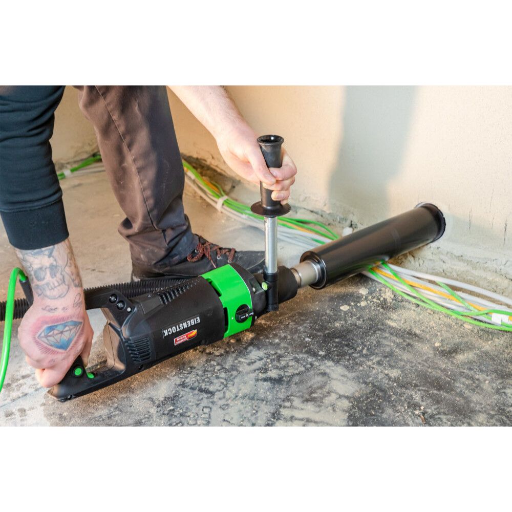 CS Unitec ESD 162 POSA IHT Impact Dry Handheld Core Drill for Concrete w/ Anchor Stand Kit | 6-3/8" Capacity in Reinforced Concrete/8" in Brick/Block | MADE IN GERMANY 120V - 8