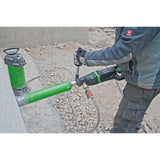 CS Unitec ETN 162/3 PSA Wet/Dry Hand Held Core Drill for Concrete w/ Anchor/Vacuum Stand | 6-3/8" Capacity in Reinforced Concrete/8" in Brick/Block | 3-Speed | MADE IN GERMANY 120V - 11