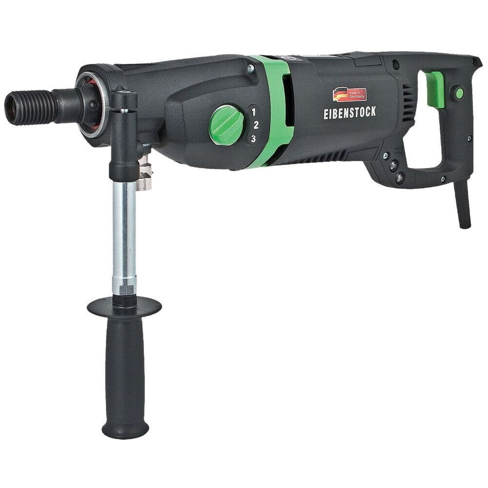 Eibenstock CS Unitec ETN 162/3 PSV Hand Held Wet/Dry Diamond Core Drill for Concrete w/ Anchor/Vacuum Stand and Pump Kit| 6-3/8" Capacity in Reinforced Concrete/8" in Brick/Block | 3-Speed | MADE IN GERMANY 120V - 3