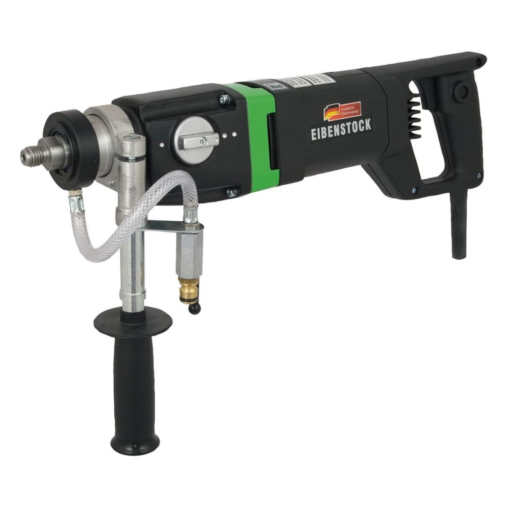 CS Unitec ETN 2001 PSV Wet Hand Held Core Drill for Concrete w/ Anchor/Vacuum Stand Kit | 2-Speed | MADE IN GERMANY 120V