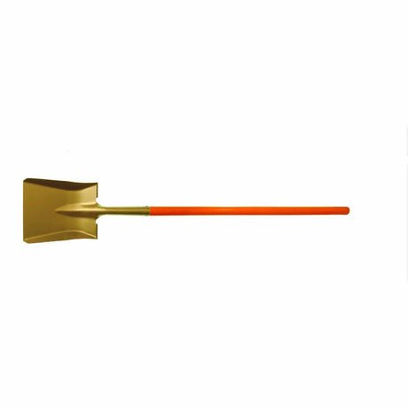Carltsoe Safety CS Unitec Ex1005-270A Aluminum Bronze Non-Sparking, Low-Magnetism, Corrosion Resistant Round Point Shovel with Nupla Handle (1005U-270A)