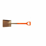 Carltsoe Safety CS Unitec Ex1005D-270A Aluminum Bronze Non-Sparking, Low-Magnetism, Corrosion Resistant Round Point Shovel with Nupla Handle (1005DU-270A)