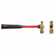 Carltsoe Safety CS Unitec Ex102U-0150A Aluminum Bronze Non-Sparking, Low-Magnetism, Corrosion Resistant Cross Peen Engineers' Hammer 1.50 lbs (0.68 kg) (102UU-0150A)