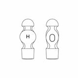 Carltsoe Safety CS Unitec Ex102U-0350B Copper Beryllium Non-Sparking, Non-Magnetic, Corrosion Resistant Cross Peen Engineers' Hammer 3.50 lbs (1.59 kg) (102UU-0350B) - 3