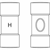 Carltsoe Safety CS Unitec Ex103U-0150A Aluminum Bronze Non-Sparking, Low-Magnetism, Corrosion Resistant Double-Face Machinists' Hammer 1.50 lbs (0.68 kg) (103UU-0150A) - 3