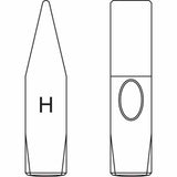 CS Unitec Ex1041-0100B Copper Beryllium Non-Sparking, Non-Magnetic, Corrosion Resistant Cross Peen Engineers' / Blacksmiths' Hammer 0.22 Lbs (0.10 Kg) - 3