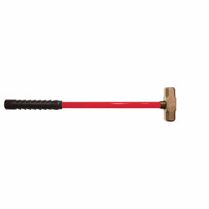 Carltsoe Safety CS Unitec Ex104U-1000A Aluminum Bronze Non-Sparking, Low-Magnetism, Corrosion Resistant Sledge Hammer 10 Lbs (4.54 Kg) (104UU-1000A)