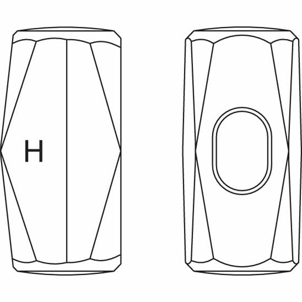 Carltsoe Safety CS Unitec Ex108U-0400A Aluminum Bronze Non-Sparking, Low-Magnetism, Corrosion Resistant Club Hammer 4 Lbs (1.82 Kg) (108UU-0400A) - 3