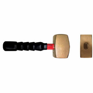 Carltsoe Safety CS Unitec Ex108U-0700B Copper Beryllium Non-Sparking, Non-Magnetic, Corrosion Resistant Club Hammer 7 Lbs (3.15 Kg) (108UU-0700B)