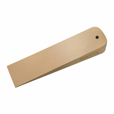 Carltsoe Safety CS Unitec Ex1101U-9B Copper Beryllium Non-Sparking, Non-Magnetic, Corrosion resistant Flange Wedge with Lanyard Hole 2"