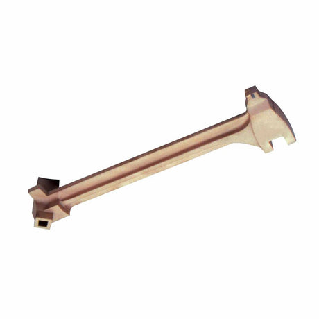 Carltsoe Safety CS Unitec Ex110S-385B Copper Beryllium Non-Sparking, Non-Magnetic, Corrosion Resistant Bung Wrench (For 22 diff. Bungs) (110SU-385B)