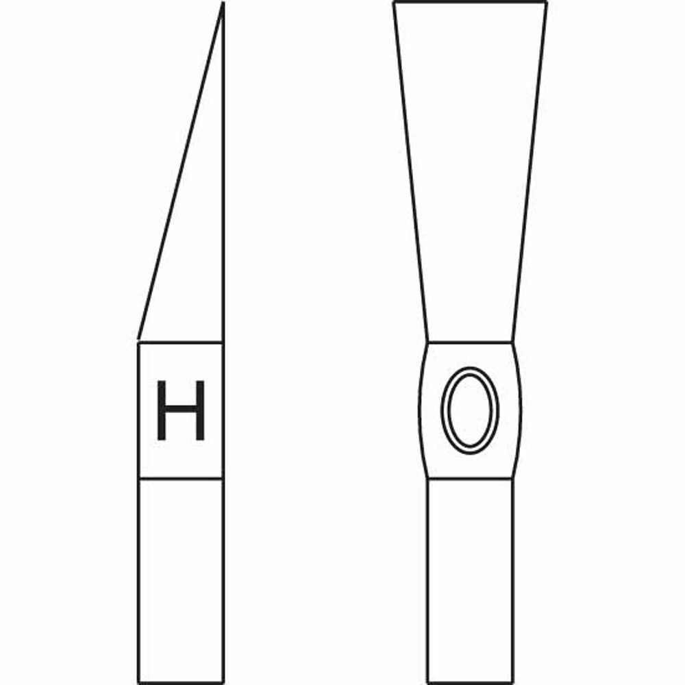 Carltsoe Safety CS Unitec Ex112U-0150B Copper Beryllium Non-Sparking, Non-Magnetic, Corrosion Resistant Club Hammer 1.50 lbs (0.68 kg) (112UU-0150B) - 3