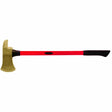 Carltsoe Safety CS Unitec Ex1203-1850A Aluminum Bronze Non-Sparking, Low-Magnetism, Corrosion Resistant Axe, Pick Head 12" (1203U-1850A)