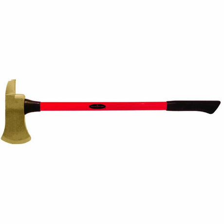 Carltsoe Safety CS Unitec Ex1203-1850A Aluminum Bronze Non-Sparking, Low-Magnetism, Corrosion Resistant Axe, Pick Head 12" (1203U-1850A)