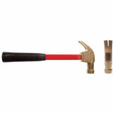 Carltsoe Safety CS Unitec Ex122U-0075A Aluminum Bronze Non-Sparking, Low-Magnetism, Corrosion Resistant Claw Hammer 0.75 lbs (0.34 Kg) (122UU-0075A)