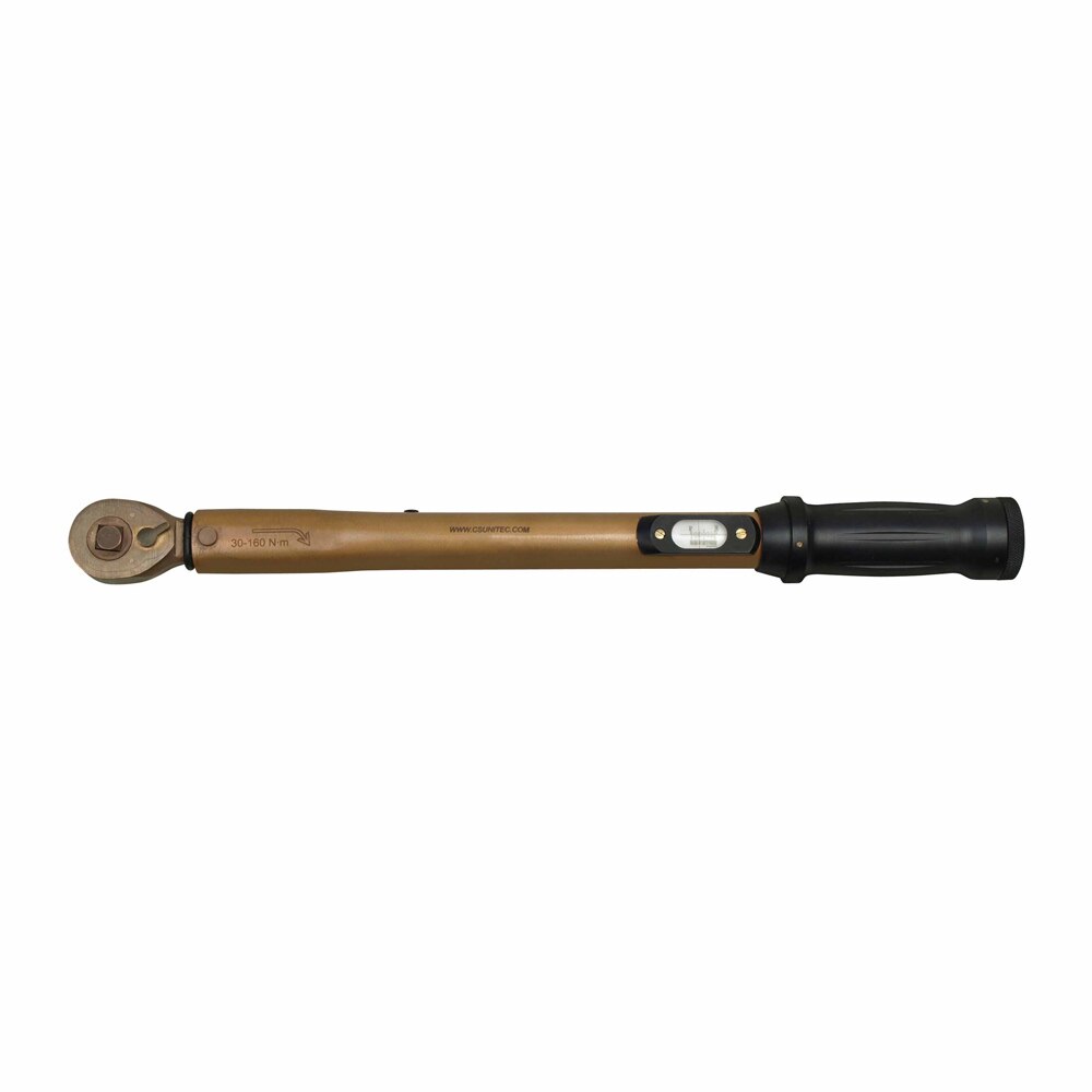 Carltsoe Safety CS Unitec Ex1401TB-B Copper Beryllium Non-Sparking, Non-Magnetic, Corrosion Resistant Torque Wrench 20-1/2" (521 mm) (1401TBU-B)