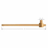 CS Unitec Ex1502-A-A Aluminum Bronze Non-Sparking, Low-Magnetism, Corrosion Resistant Sliding Bar 3/8" Drive 7-3/16" (180 mm) Handle Length - 2