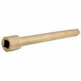 CS Unitec Ex1504A-150A Aluminum Bronze Non-Sparking, Low-Magnetism, Corrosion Resistant Extension Bar 6" (150 mm) x 3/8" Drive